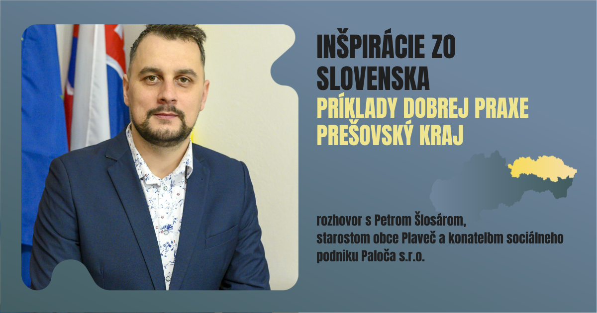 fotografia starostu Obce Plaveč a konateľa sociálneho podniku Paloča s.r.o.