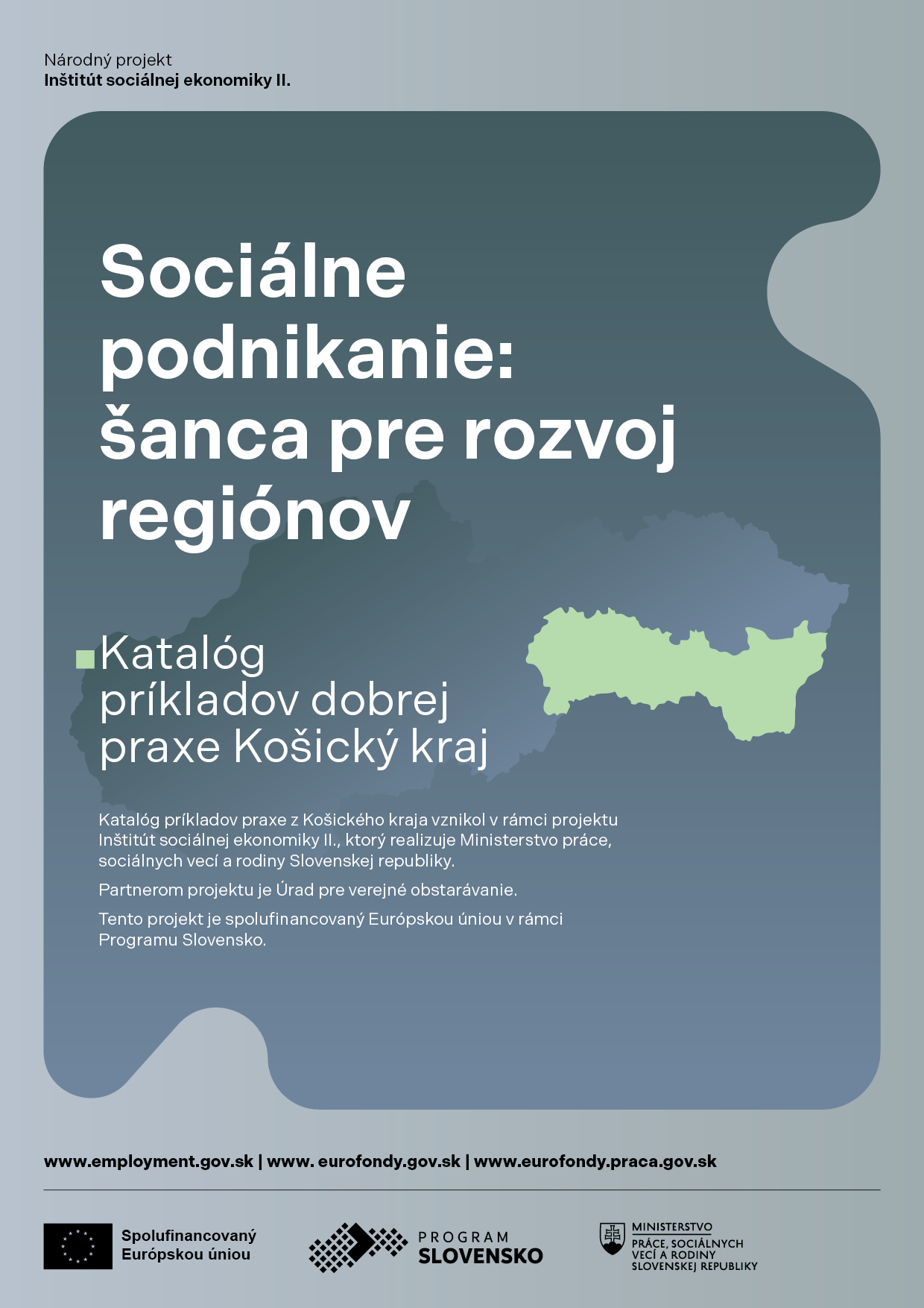 titulná strana publikácie Katalóg príkladov dobrej praxe - Košický kraj 